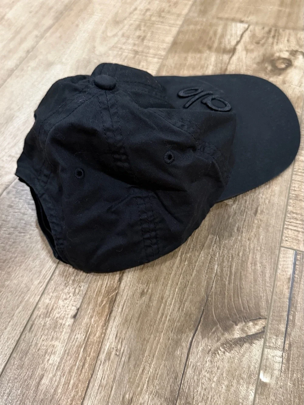 ALO Yoga Black Logo Baseball Cap
